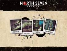 Tablet Screenshot of northsevenstudios.com
